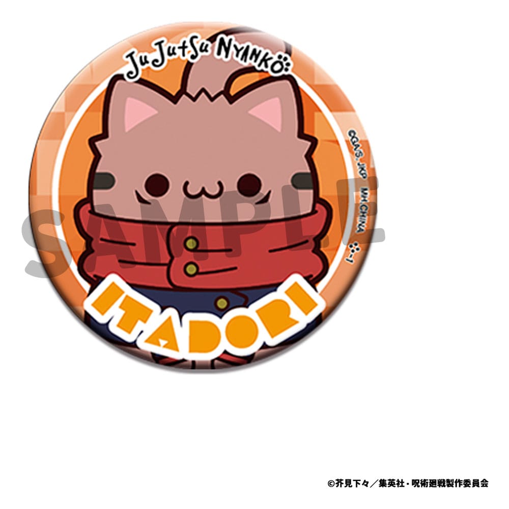 Jujutsu Kaisen Mega Cat Project Enamel Pins Jujutsu Cats 5 cm Assortment (16)