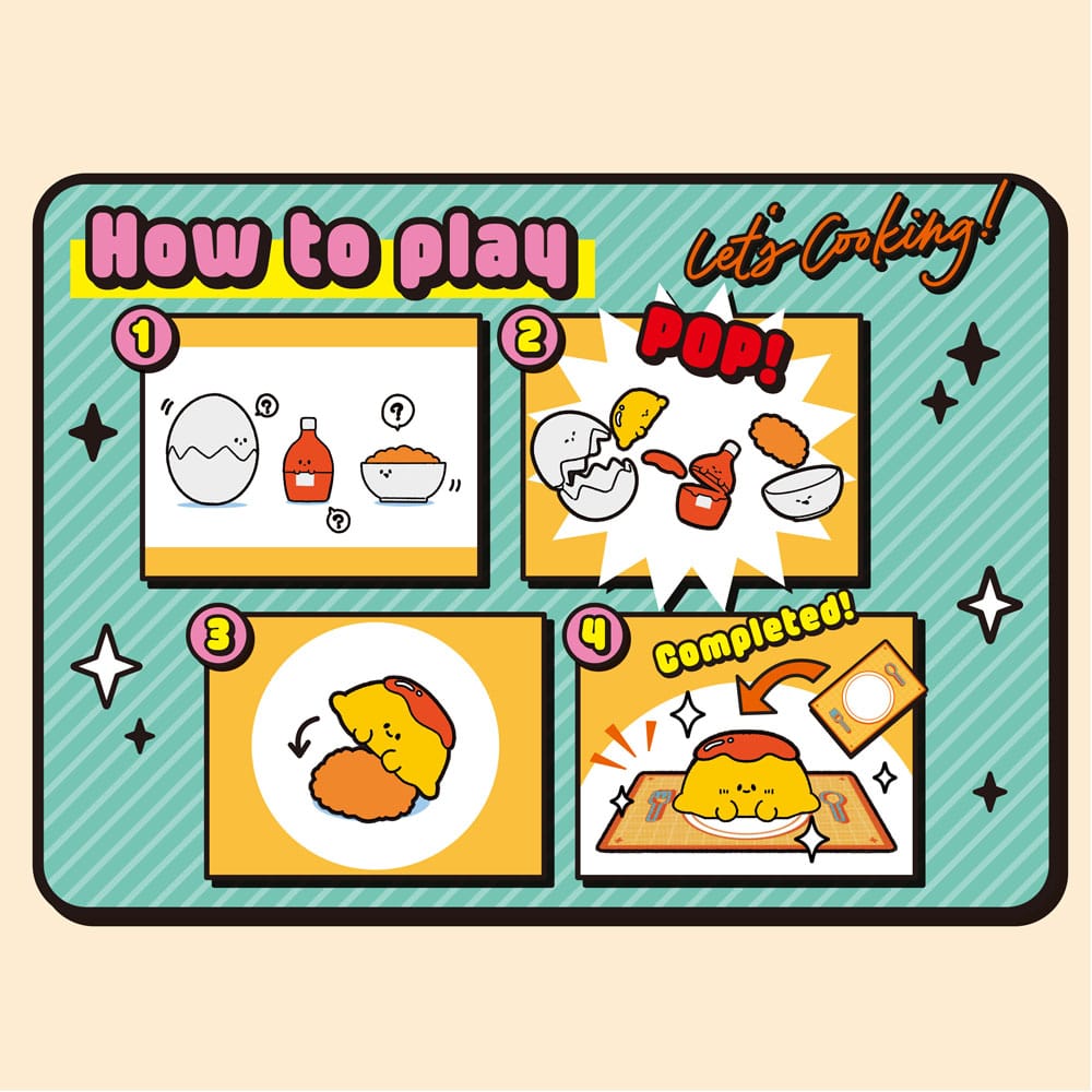 Recipeeez Mini Figure Menu 01 3 cm Assortment (4)