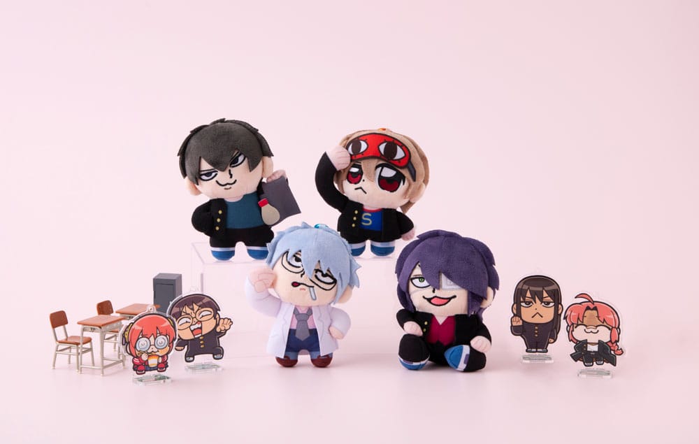 Mr. Ginpachi´s Zany Class x Okawabukubu Youth Plush Keychain Sogo Okita 12 cm