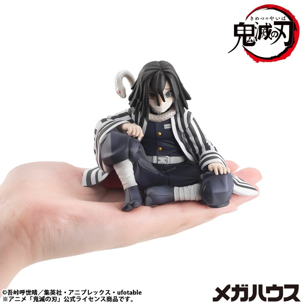 Demon Slayer Kimetsu no Yaiba GEM PVC Statue Iguro-san Palm Size 7 cm