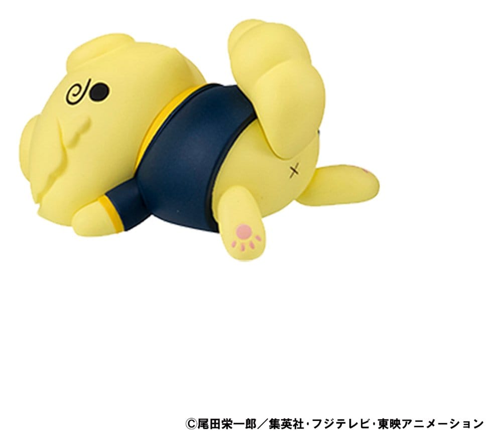 One Piece Mega Cat Project Trading Figure Egghead NyanPieceNyan! Stickie! 3 cm Assortment (8)