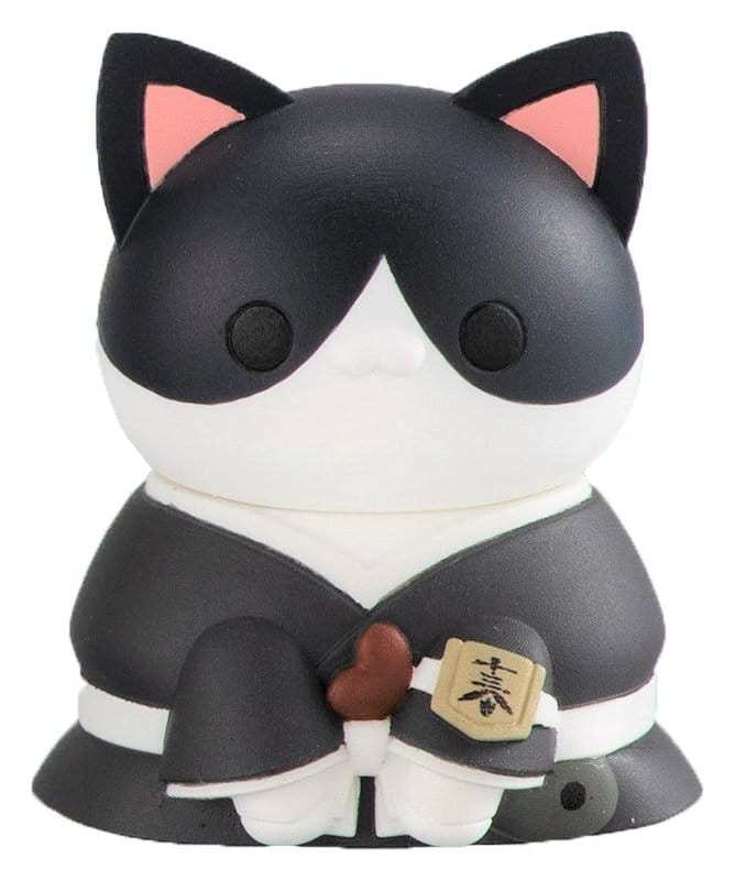 Bleach Mega Cat Project Mini Figures 3 cm Thousand-Year Blood War Bleach Nyan Blind Box Display (8) (Repeat)