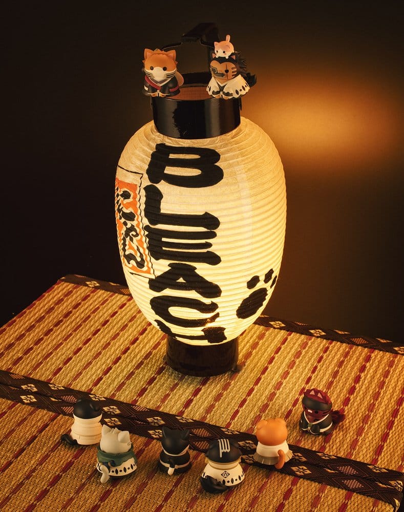 Bleach Mega Cat Project Mini Figures 3 cm Thousand-Year Blood War Bleach Nyan Blind Box Display (8) (Repeat)