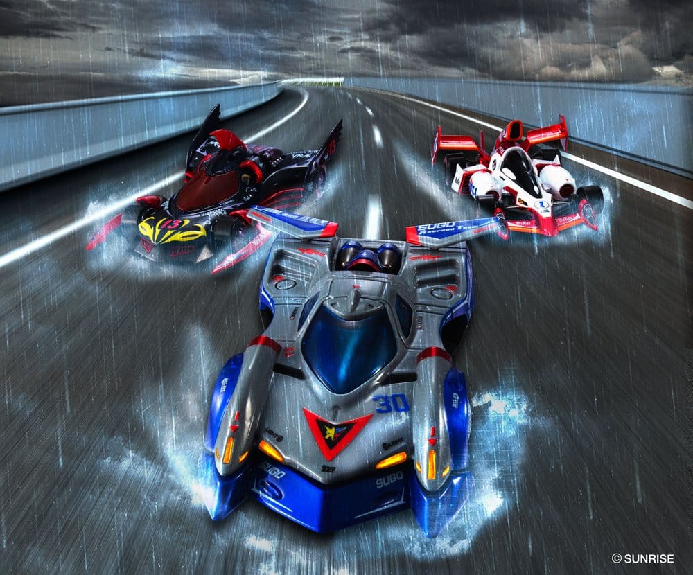 Future GPX Cyber Formula Cyber Formula Collection -Heritage Edition- Vehicle Set 3-Pack Asurada G.S.X Aero Mode & Knight Savior 005 & Missionel VR-4