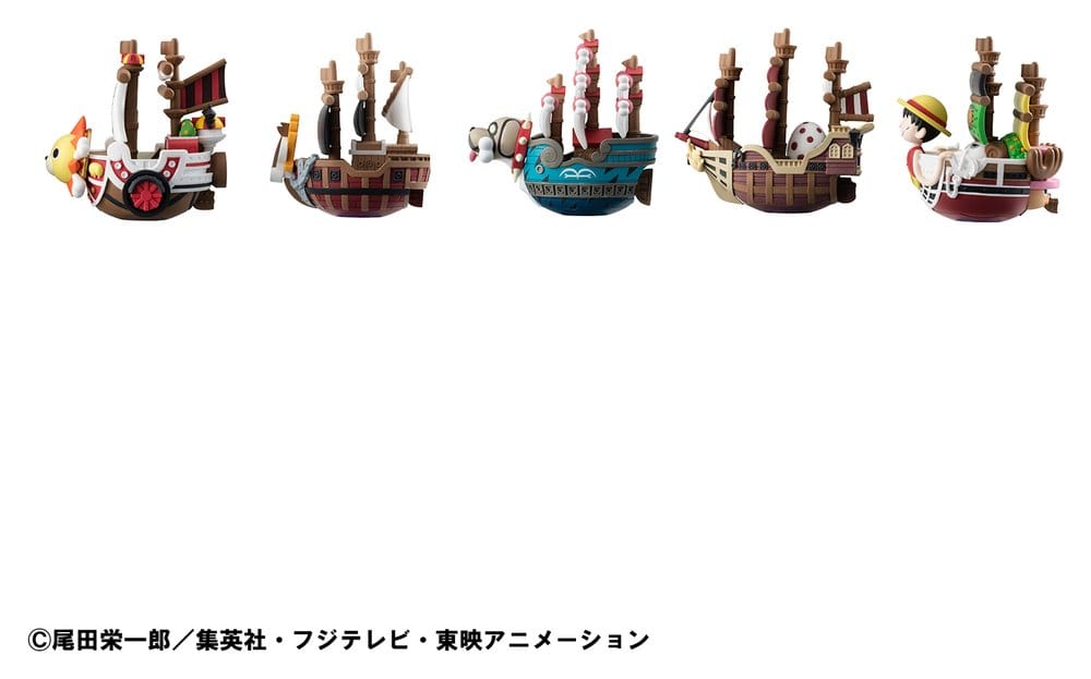 One Piece YuraColle Series Grand Line Collection Vol.3 Mini Figures 6 cm Blind Box Display (6)