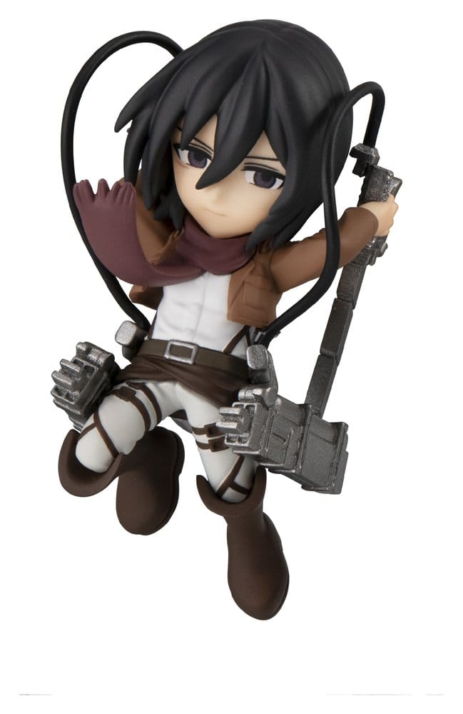 Attack on Titan Tobimas Mini Figures Pack of 6 (with gift)