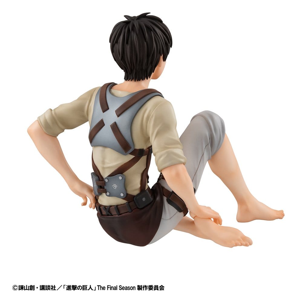Attack on Titan G.E.M. Series PVC Figures 2-Pack Eren Yeager & Squad Captain Levi Palm Size