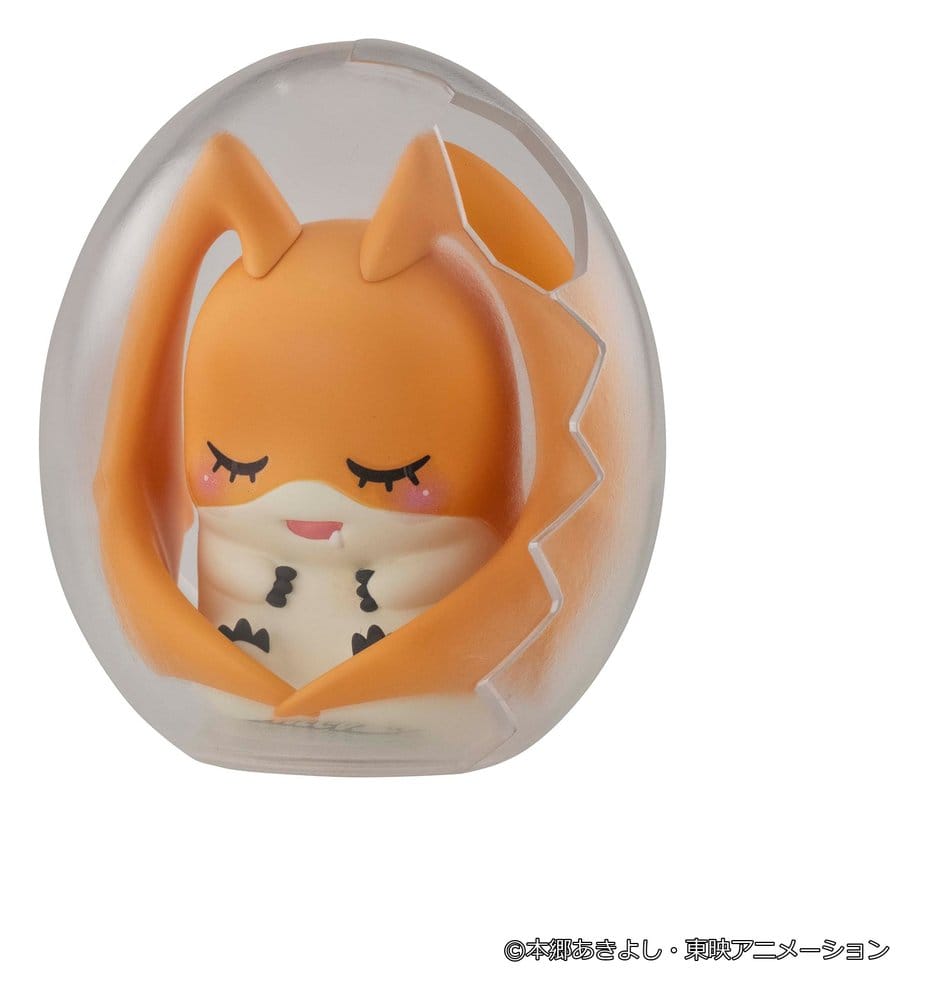 Digimon Adventure Mega Egg Figure Mini Figures Good Night Digicolle! 8 cm Blind Box Display (8)