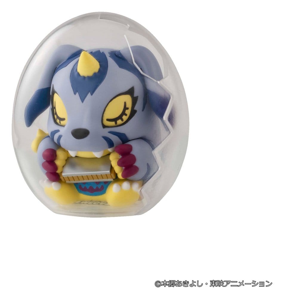 Digimon Adventure Mega Egg Figure Mini Figures Good Night Digicolle! 8 cm Blind Box Display (8)