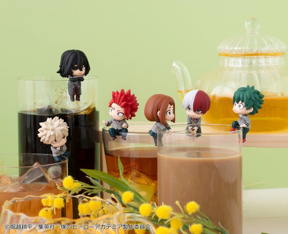 My Hero Academia Ochatomo Series Mini Figures A Little Break Tea Time 4 cm Blind Box Display (6)