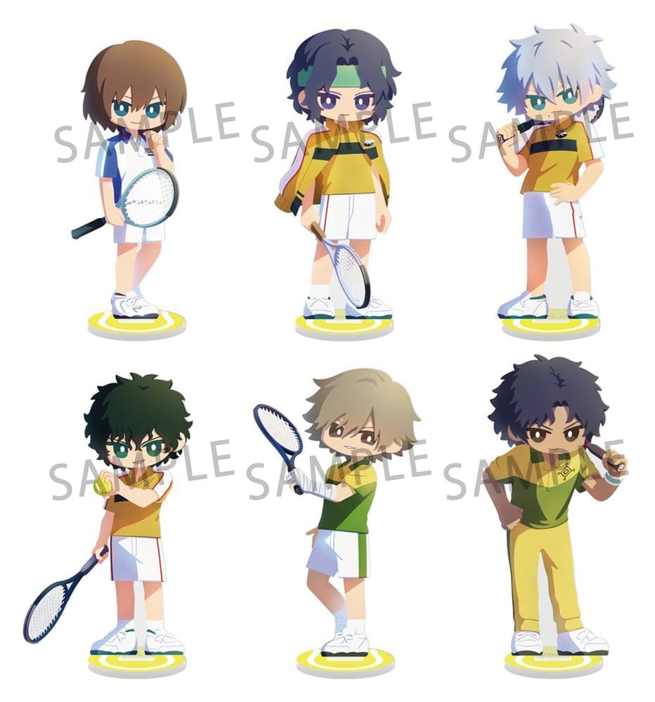 The Prince of Tennis II Irusuta Mini Figures Vol. 2 8 cm Blind Box Display (6)