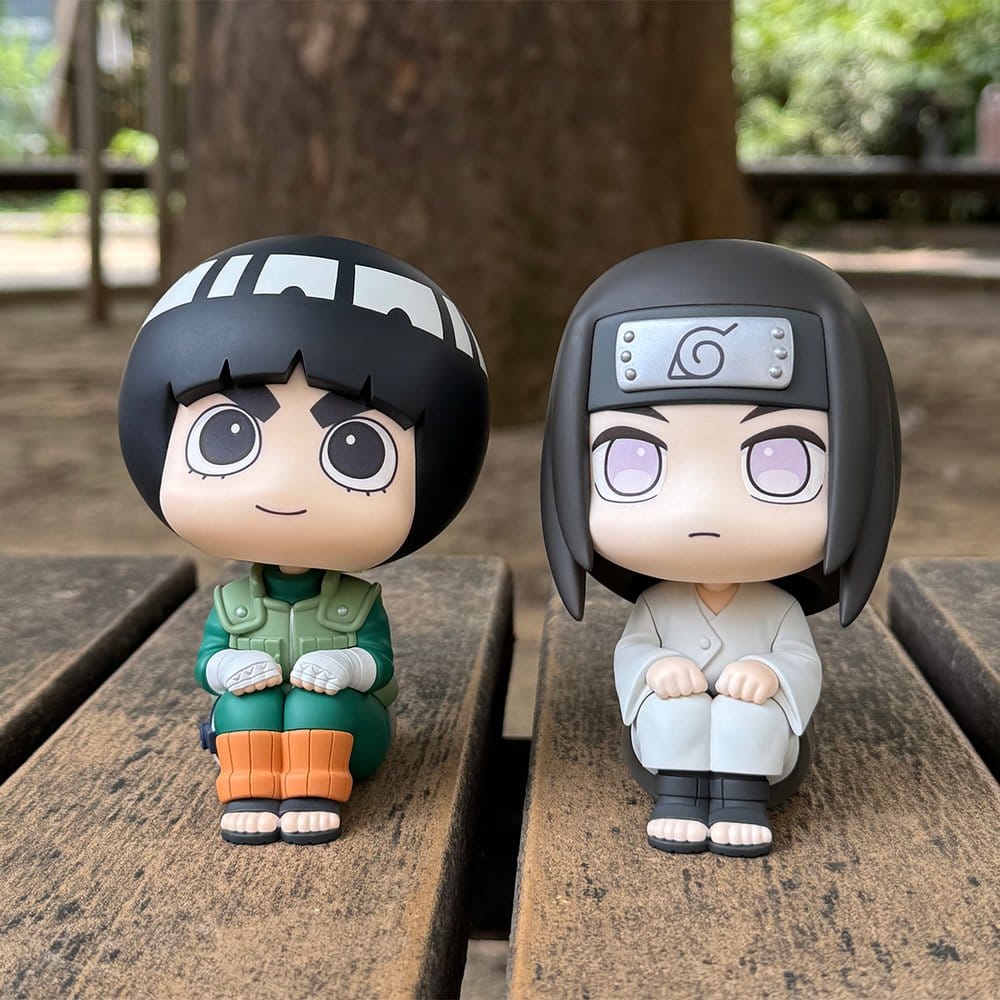 Naruto Shippuden Look Up PVC Figures 2-Pack Rock Lee & Neji Hyuga 11 cm (with gift)