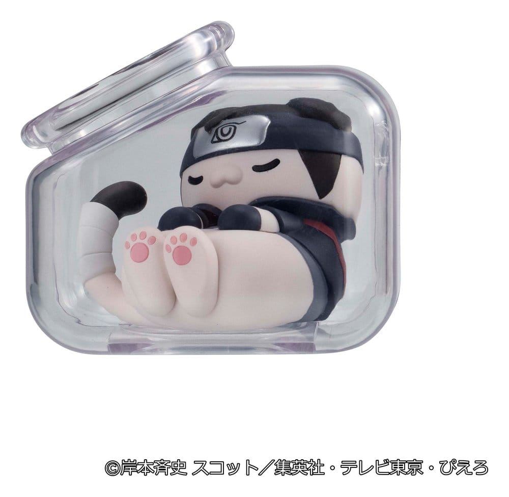 Naruto Shippuden Mega Cat Project Mini Figures Good Night Nyaruto! Gathering Akatsuki Edition Vol. 1 6 cm Blind Box Display (8)