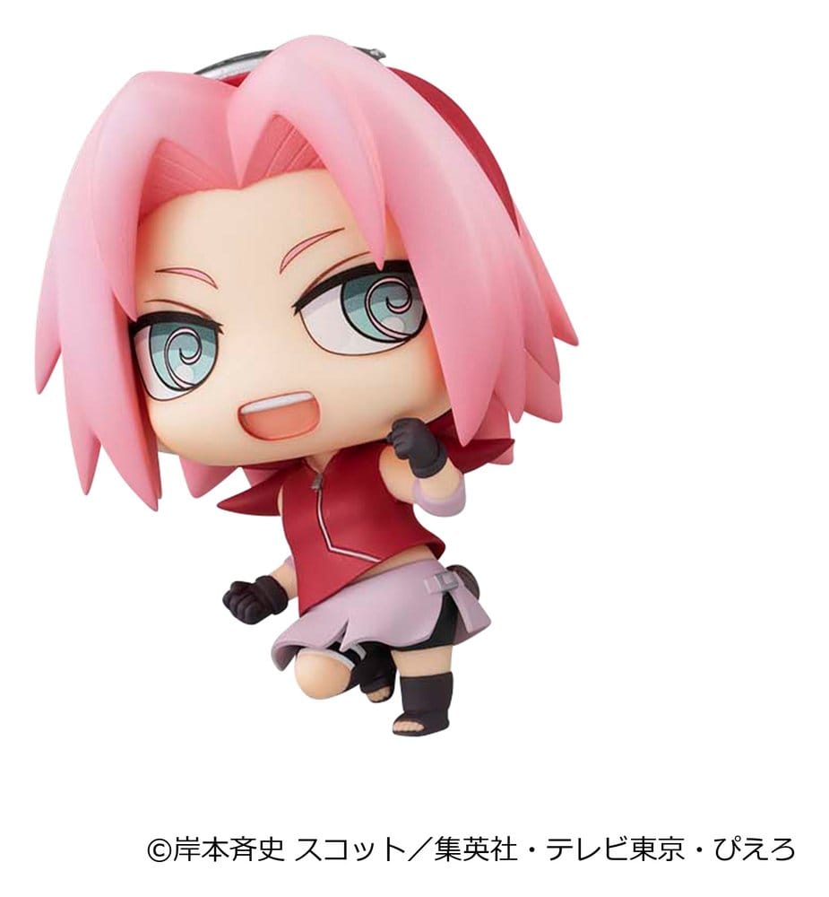 Naruto Shippuden ChimiMega Series Mini Figures Mascot Collection 1 6 cm Blind Box Display (6)