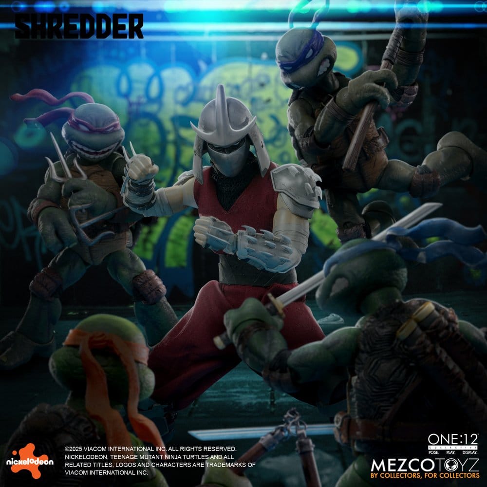 Teenage Mutant Ninja Turtles Figure 1/12 Shredder 17 cm