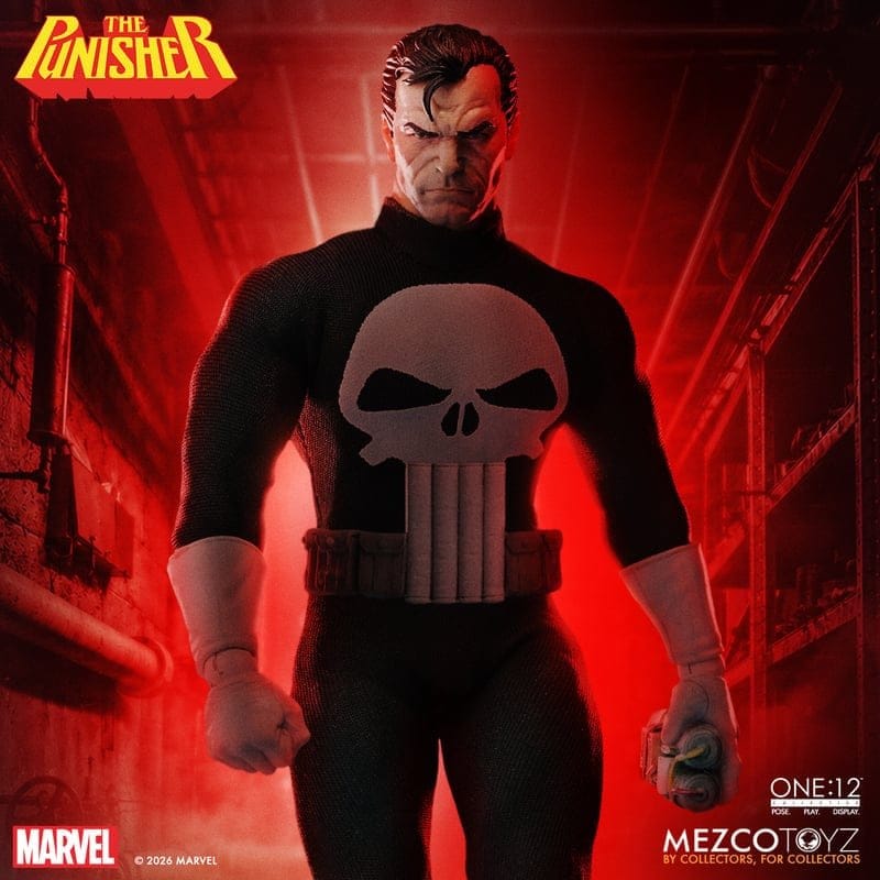 Marvel Comics One:12 Collective Action Figure 1/12 Punisher 17 cm