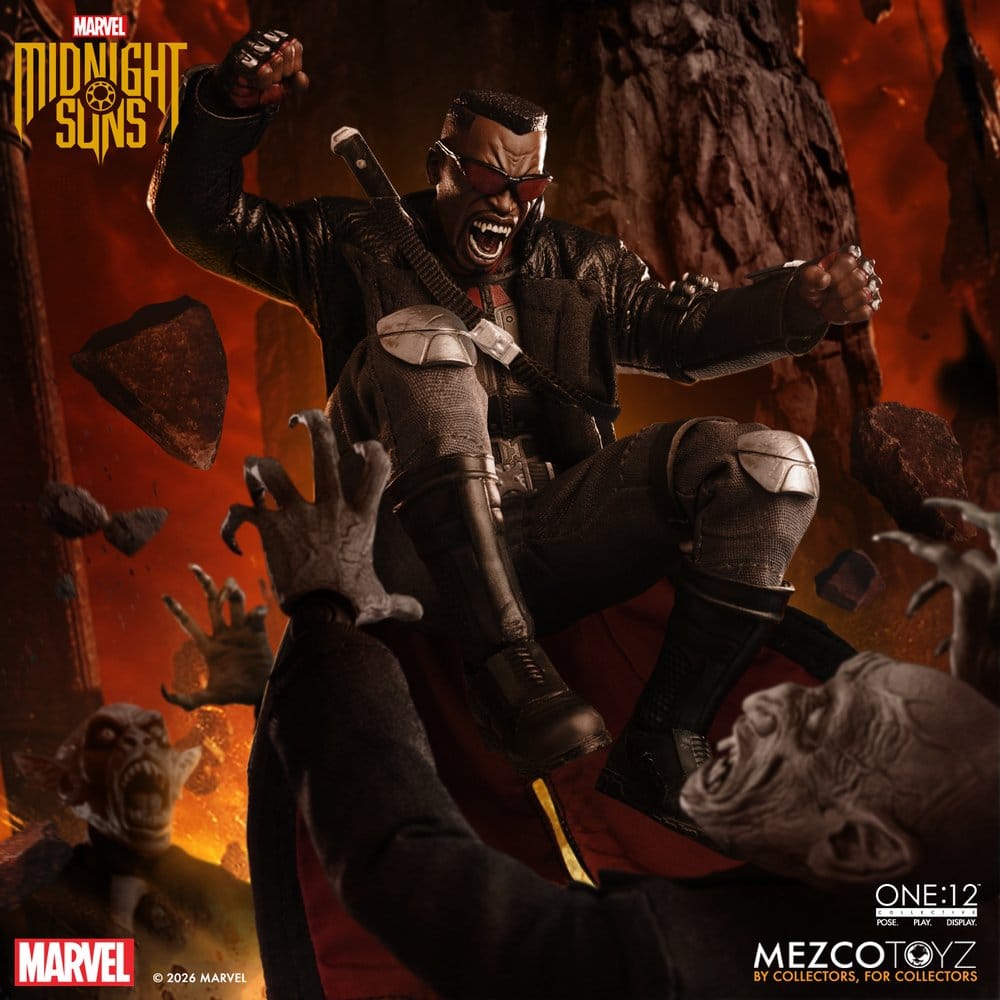 Marvel Comics One:12 Collective Action Figure 1/12 Blade 17 cm