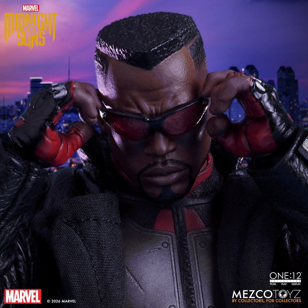 Marvel Comics One:12 Collective Action Figure 1/12 Blade 17 cm