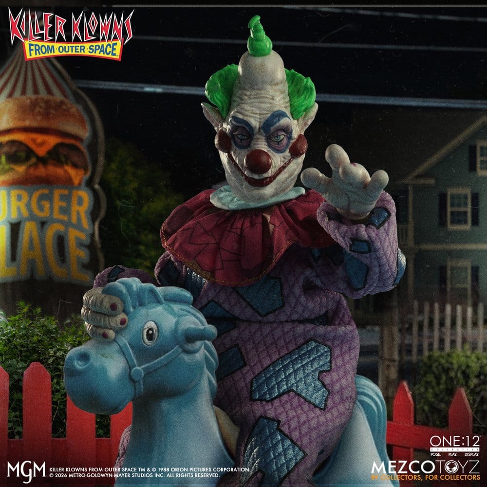 Killer Klowns From Outer Space One:12 Collective Action Figure 1/12 Jumbo 17 cm