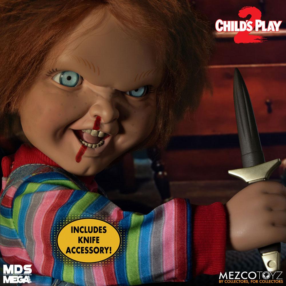 Child's Play 2 Designer Series Talking Menacing Chucky 38 cm