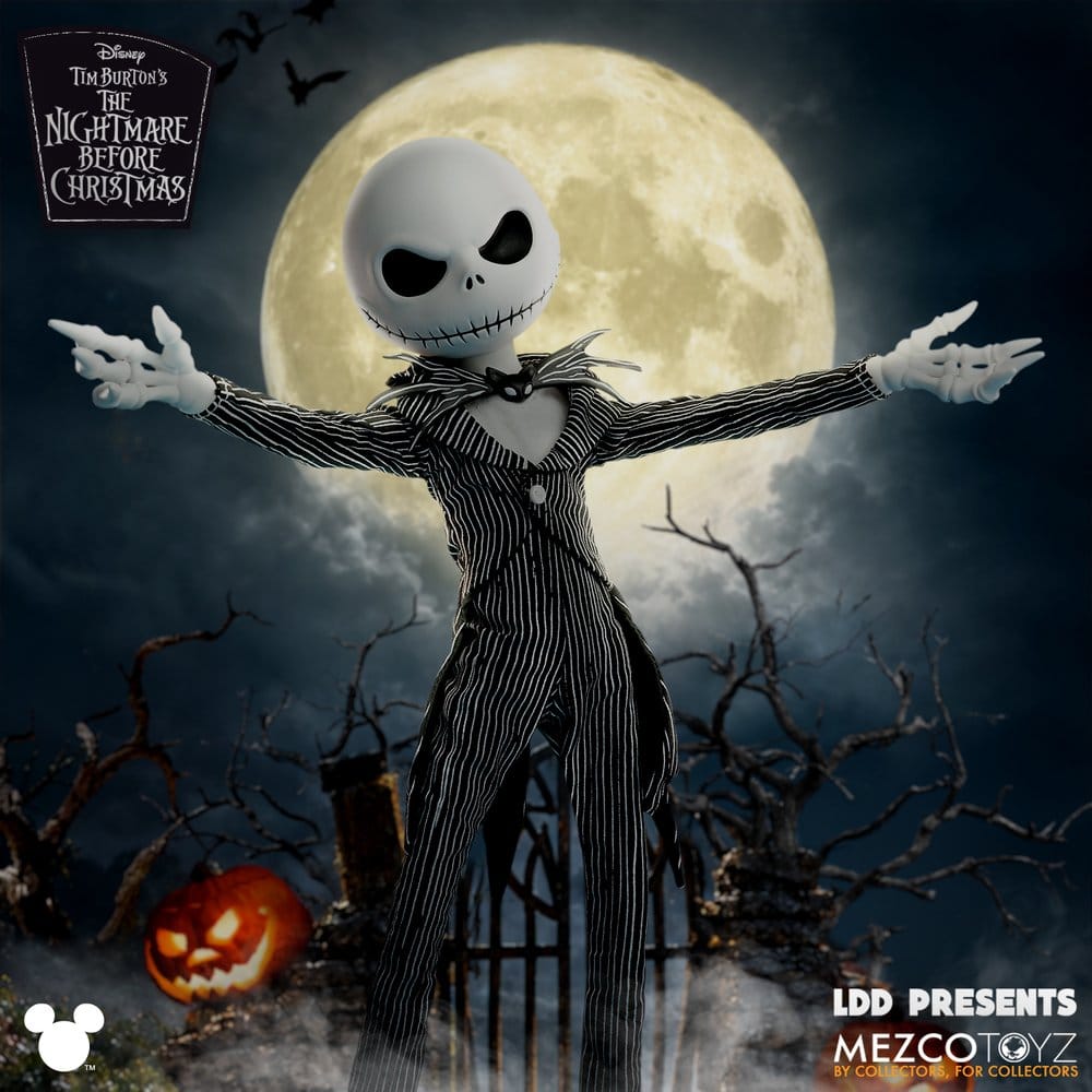 Nightmare Before Christmas LDD Presents Doll Jack Skellington 25 cm