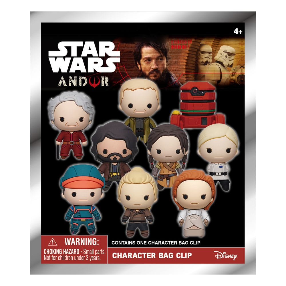 Star Wars 3D Foam Bag Clips Andor Display (24)