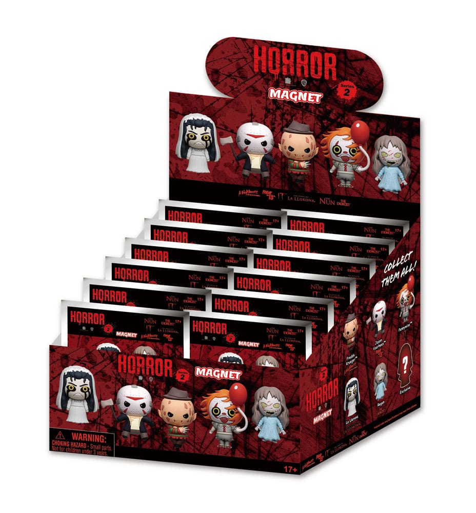Warner Brother Horror blind pack Series 2 Display (12)
