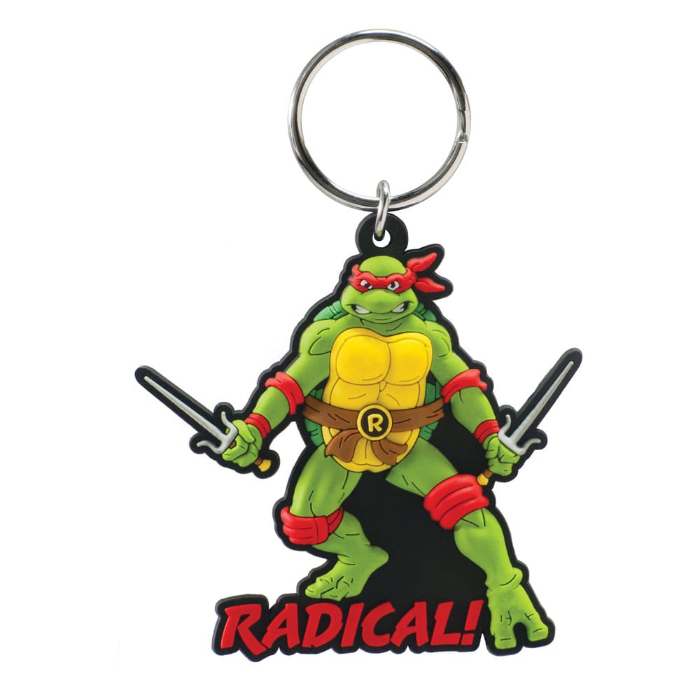 Teenage Mutant Ninja Turtles Soft Touch PVC Bag Clip Raphael