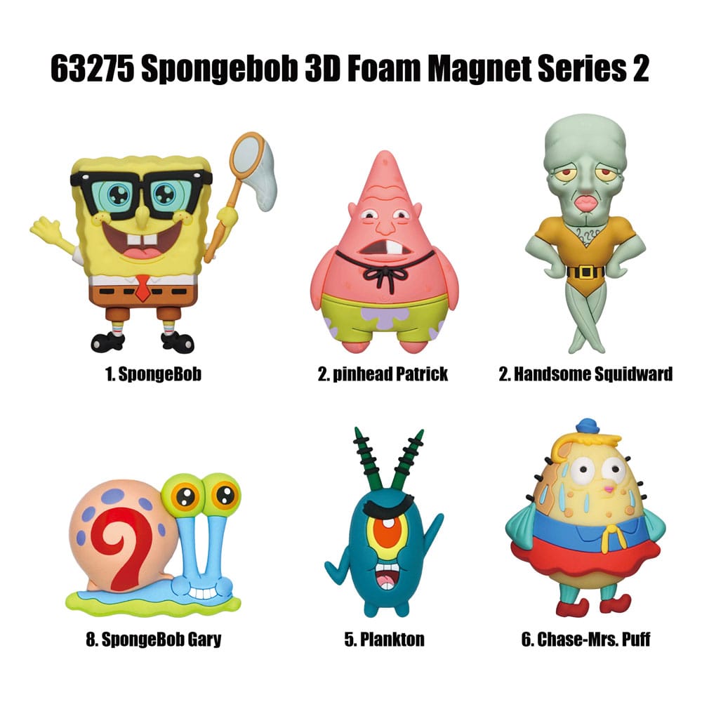 SpongeBob SquarePants blind pack Series 2 Display (12)