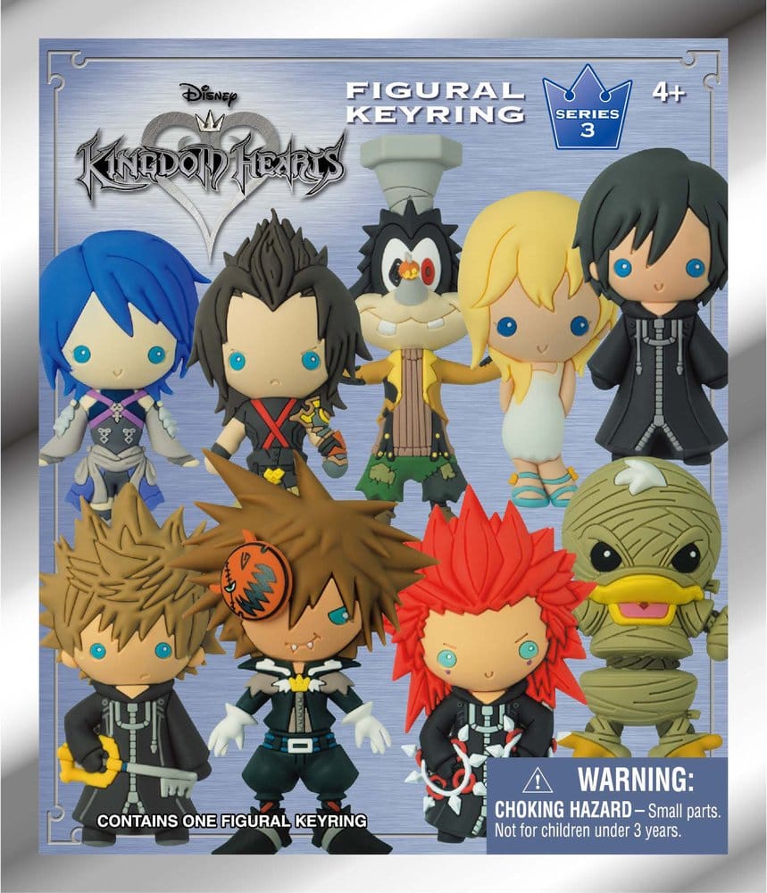 Kingdom Hearts 3D Foam Bag Clips Series 3 Display (24)