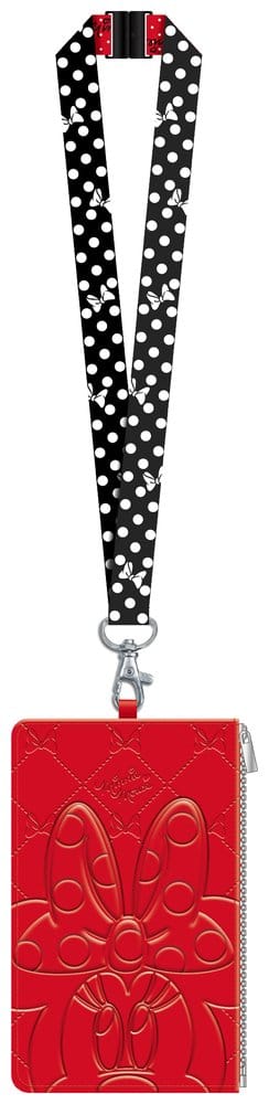 Minnie Mouse Lanyard with Pouch Passport Holder