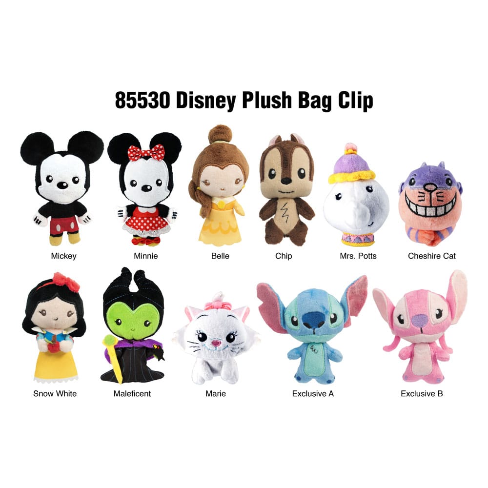 Disney Plush Bag Clips Display (24)