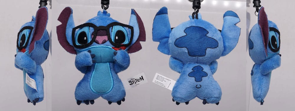 Lilo & Stitch Plush Bag Clips Stitch Charm Display (24)