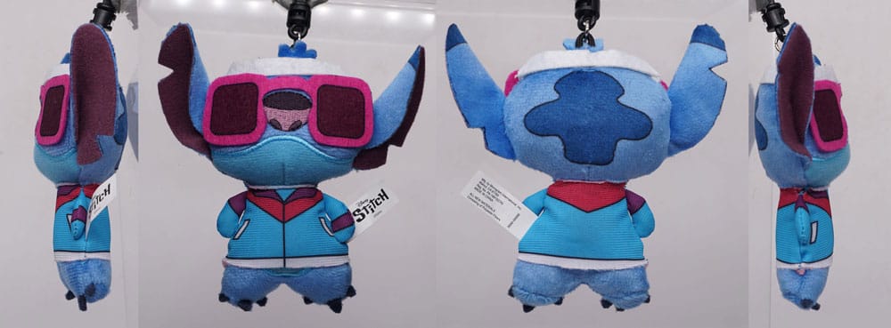 Lilo & Stitch Plush Bag Clips Stitch Charm Display (24)