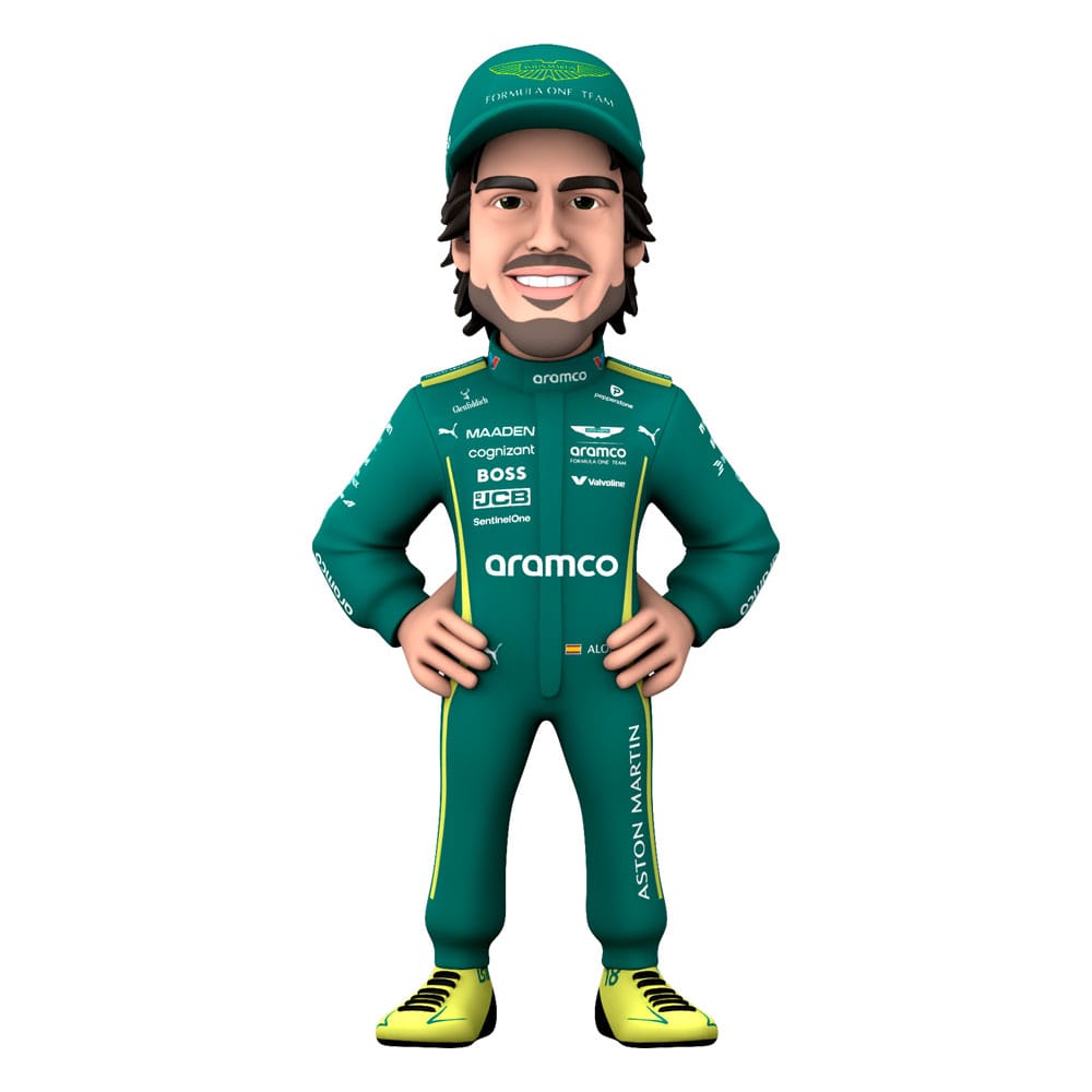 Formula 1 Minix Figure Fernando Alonso (Aston Martin) 12 cm