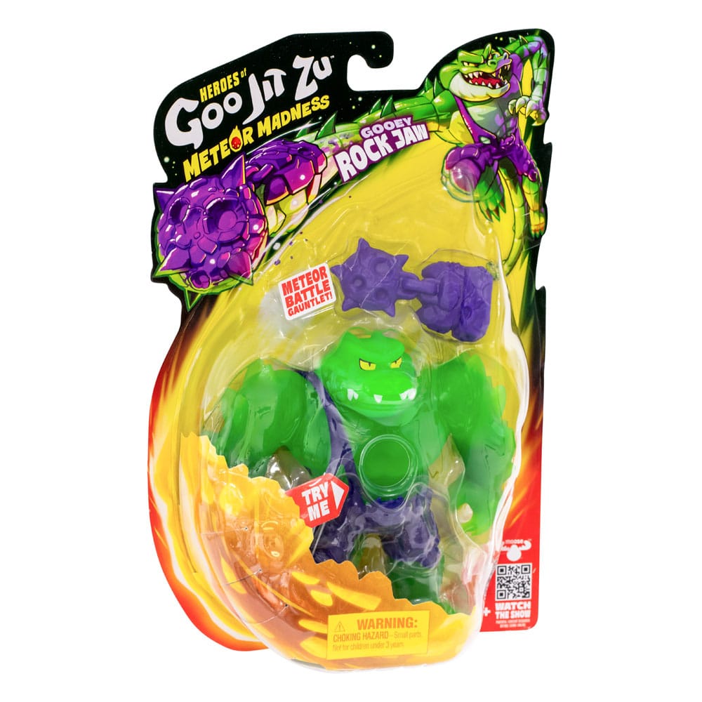Heroes of Goo Jit Zu Meteor Madness Stretch Figure Rock Jaw 12 cm