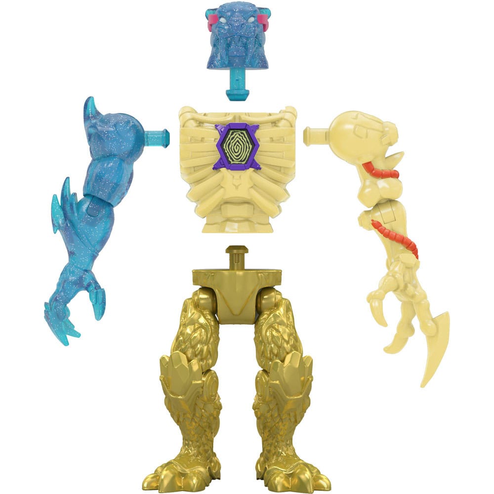 Mr. Beast Lab Hybrids Series 2 Mini Figure 2-Pack Lab-Bot vs Gid Skeleton 11 cm