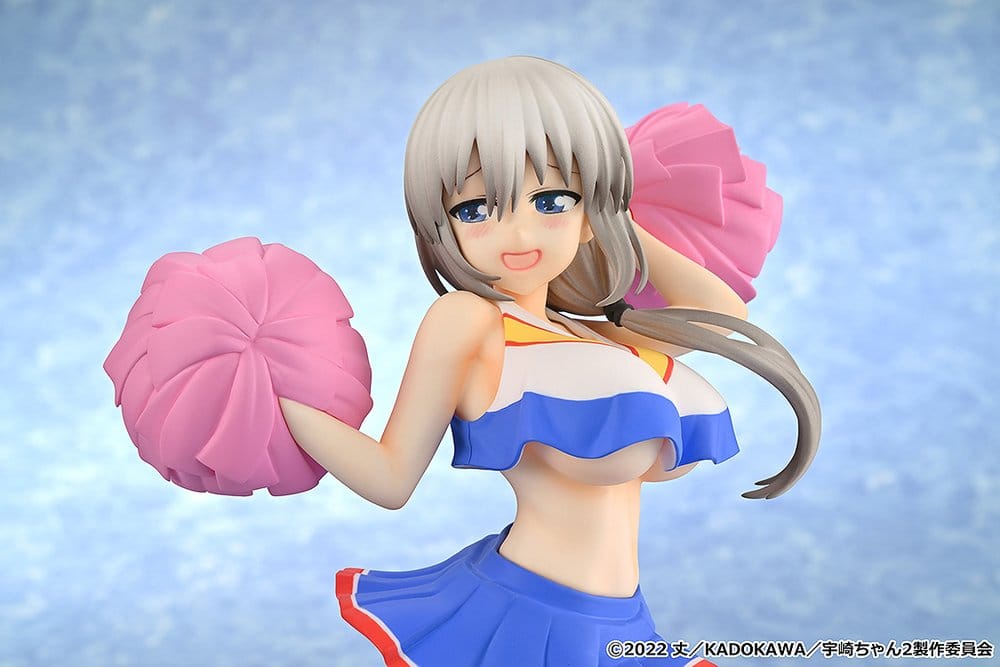 Uzaki-chan Wants to Hang Out! 2nd Season PVC Figure 1/7 Tsuki Uzaki: Cheerleader Ver. 23 cm