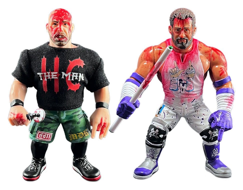 Zombie Sailor's Toys Action Figures 2-Pack Nick Gage vs. Matt Cardona 11 cm