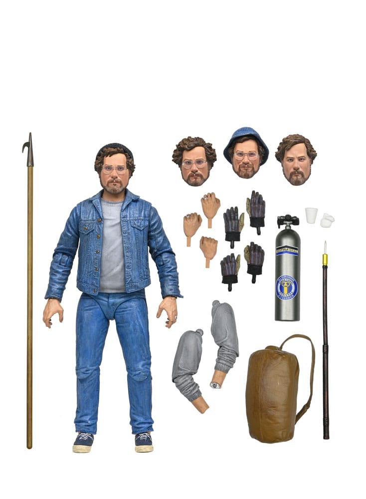 Jaws Action Figure Ultimate Matt Hooper Amity Arrival 50th Anniversary 18 cm