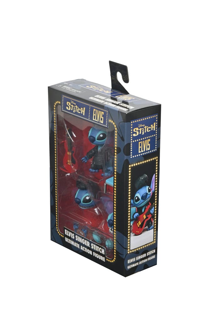 Lilo & Stitch Action Figure Ultimate Singer Elvis Stitch 7 cm