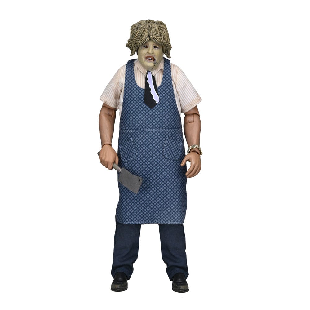 Texas Chainsaw Massacre Clothed Action Figure Leatherface with Old Lady Mask 20 cm