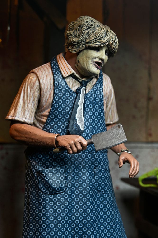 Texas Chainsaw Massacre Clothed Action Figure Leatherface 50th Anniversary 20 cm