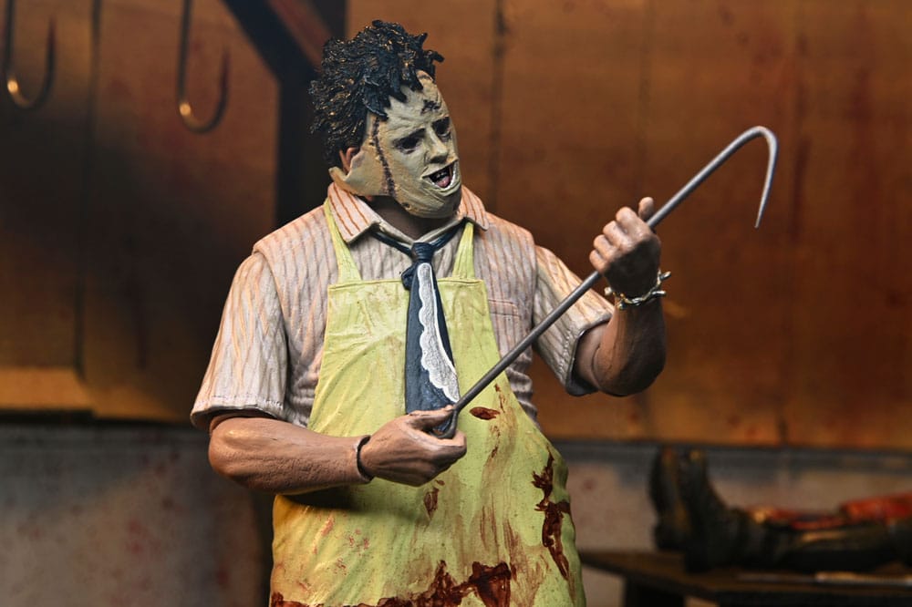 Texas Chainsaw Massacre Clothed Action Figure Leatherface 50th Anniversary 20 cm