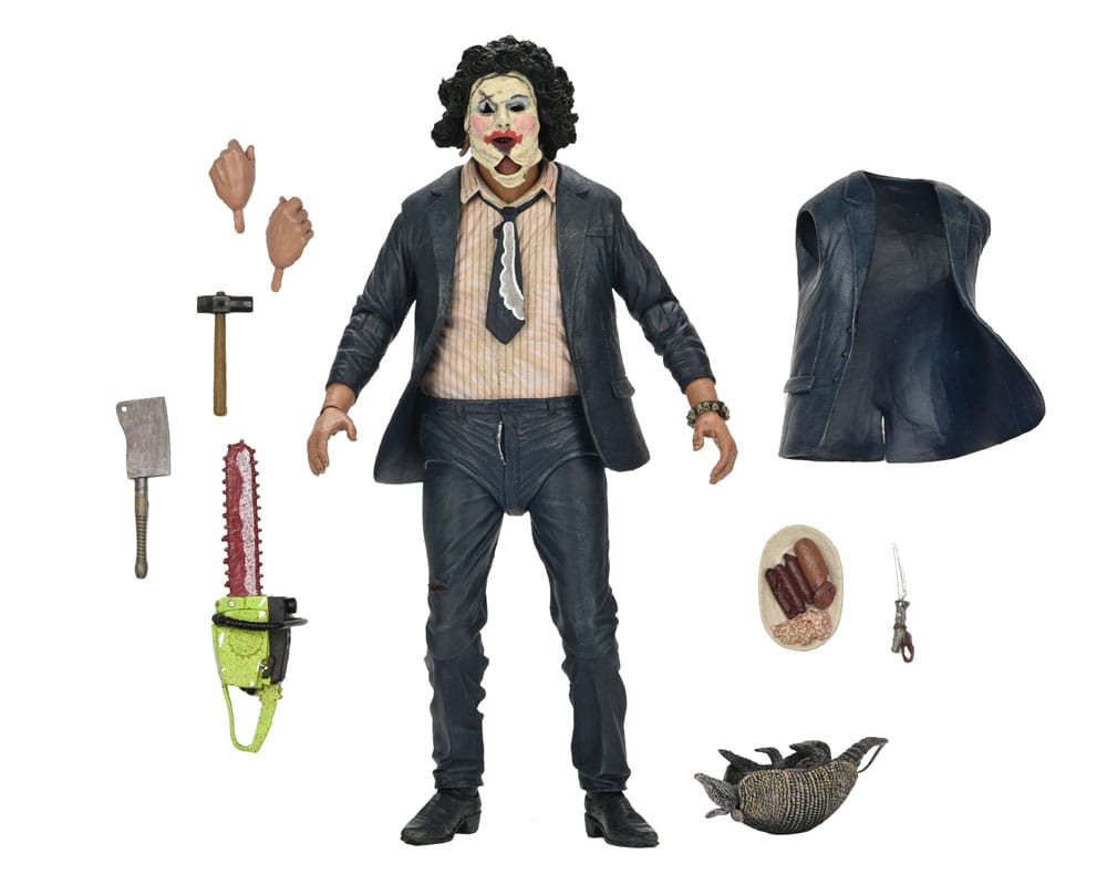 Texas Chainsaw Massacre Clothed Action Figure Ultimate Pretty Woman Leatherface 50th Anniversary 20 cm