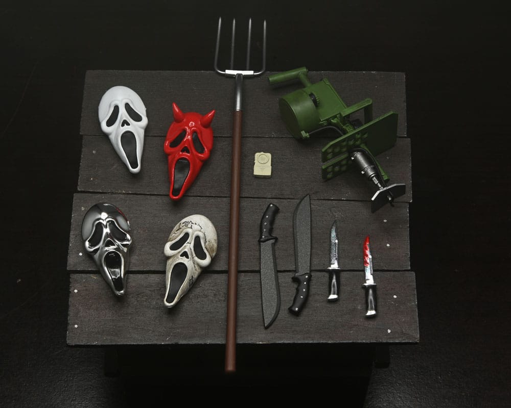 Scream Action Figure Ultimate Ghost Face Inferno 18 cm