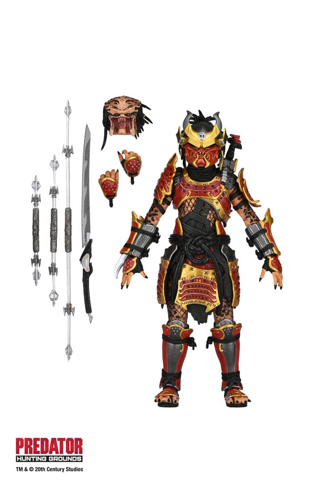 Predator: Hunting Grounds Action Figure Ultimate Samurai Predator 17 cm