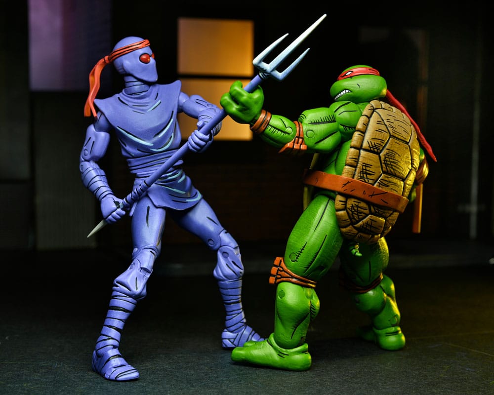 Teenage Mutant Ninja Turtles (Mirage Comics) Action Figures 4-Pack Leonardo, Raphael, Michelangelo, &amp; Donatello 18 cm