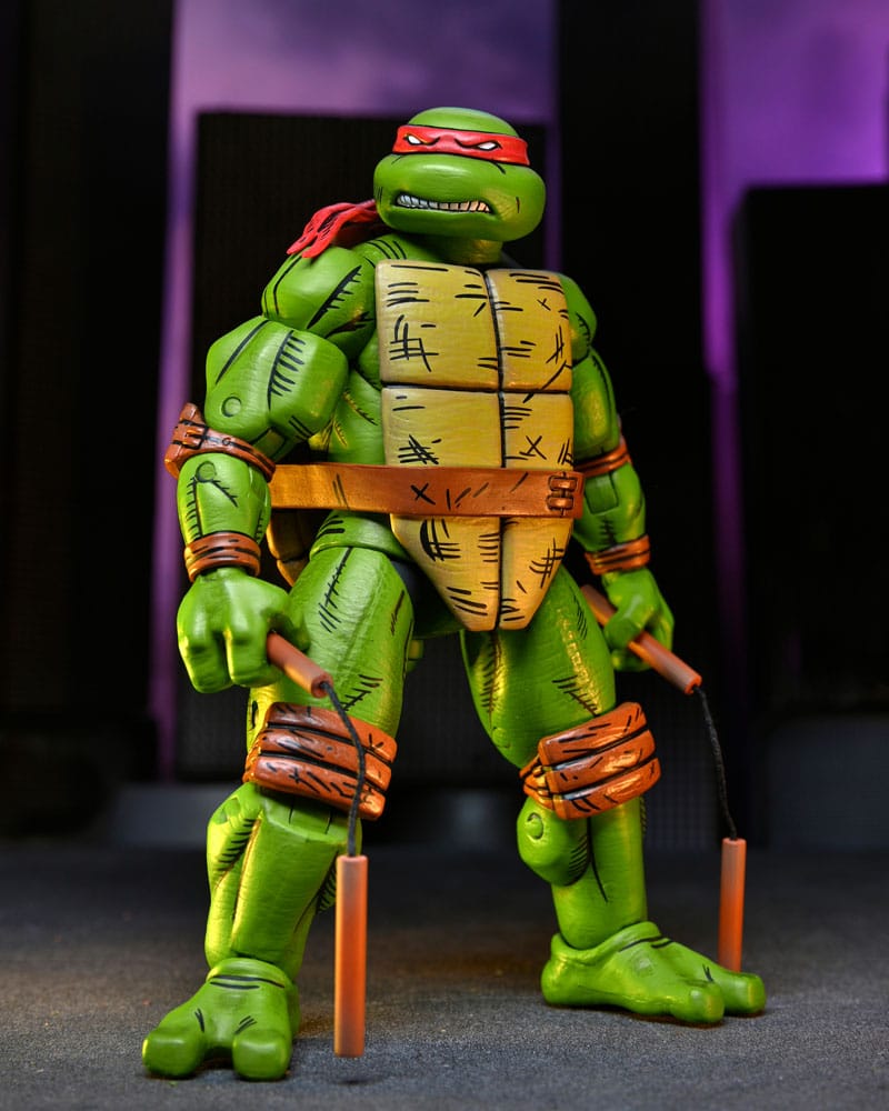 Teenage Mutant Ninja Turtles (Mirage Comics) Action Figures 4-Pack Leonardo, Raphael, Michelangelo, &amp; Donatello 18 cm