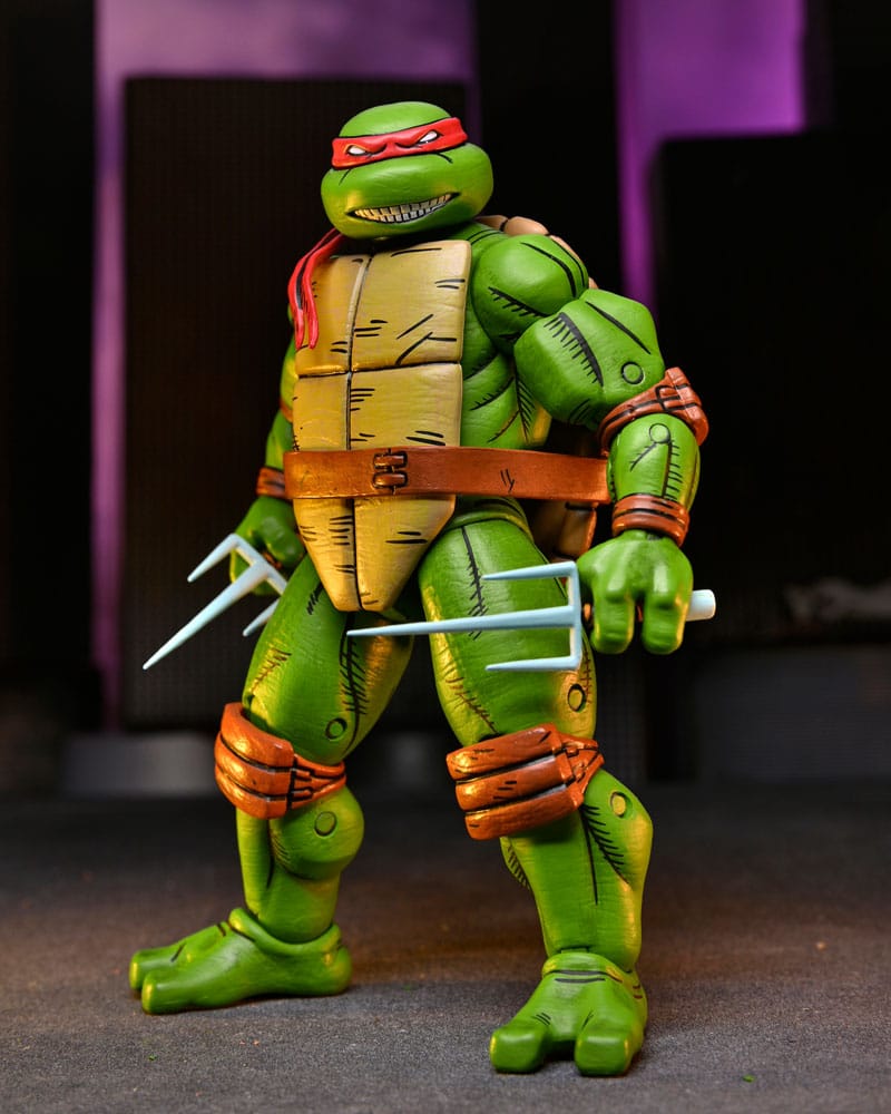 Teenage Mutant Ninja Turtles (Mirage Comics) Action Figures 4-Pack Leonardo, Raphael, Michelangelo, &amp; Donatello 18 cm